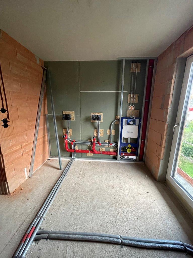 Baufortschritt Immobilie Alpenblick