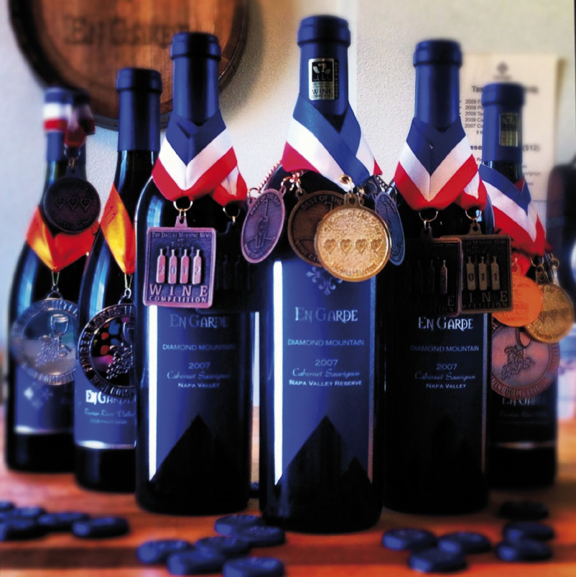En Garde wines with accolades