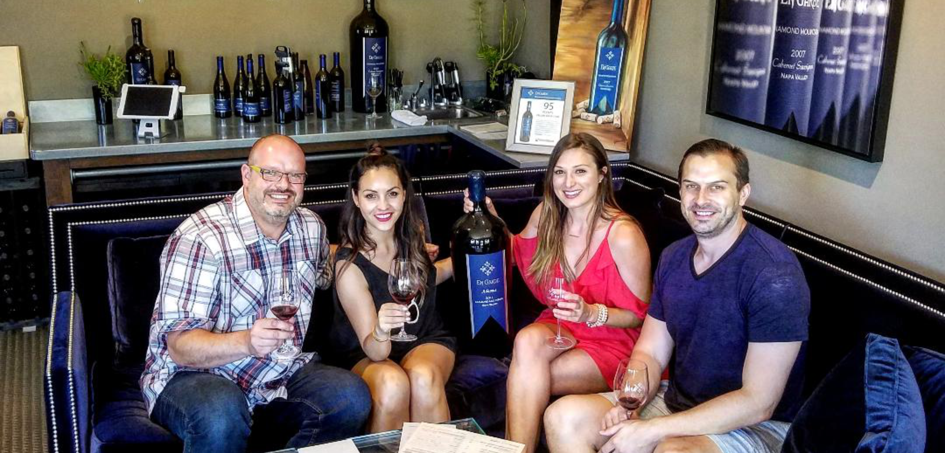 Guest are sitting on the