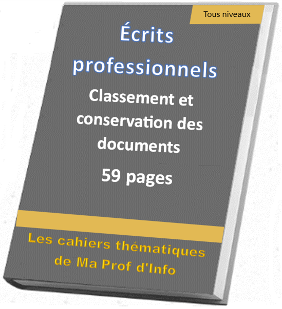 Classement et conservation des documents
