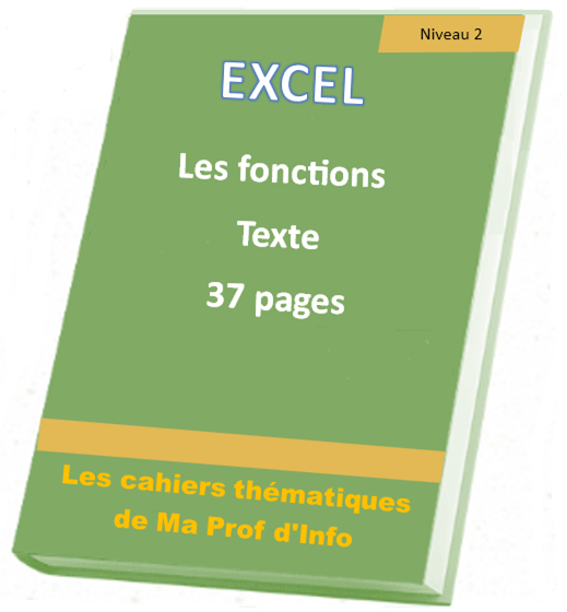 Excel - Les fonctions texte