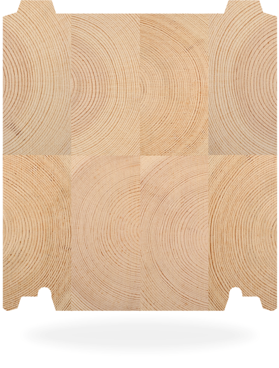 Log Section - 275 mm