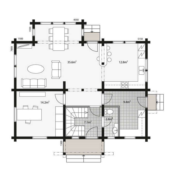 Fragaria Ground Floor Plan