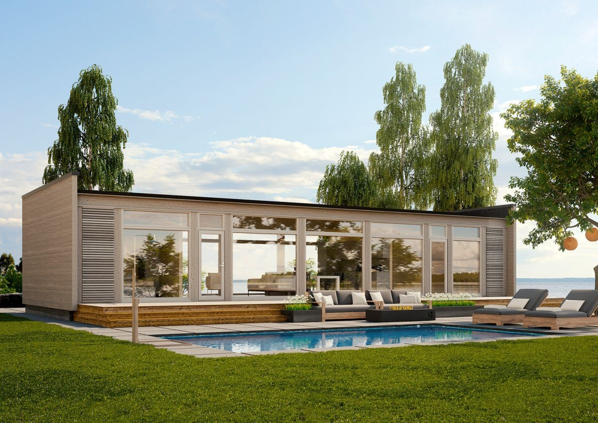 Glass House 100A Rear