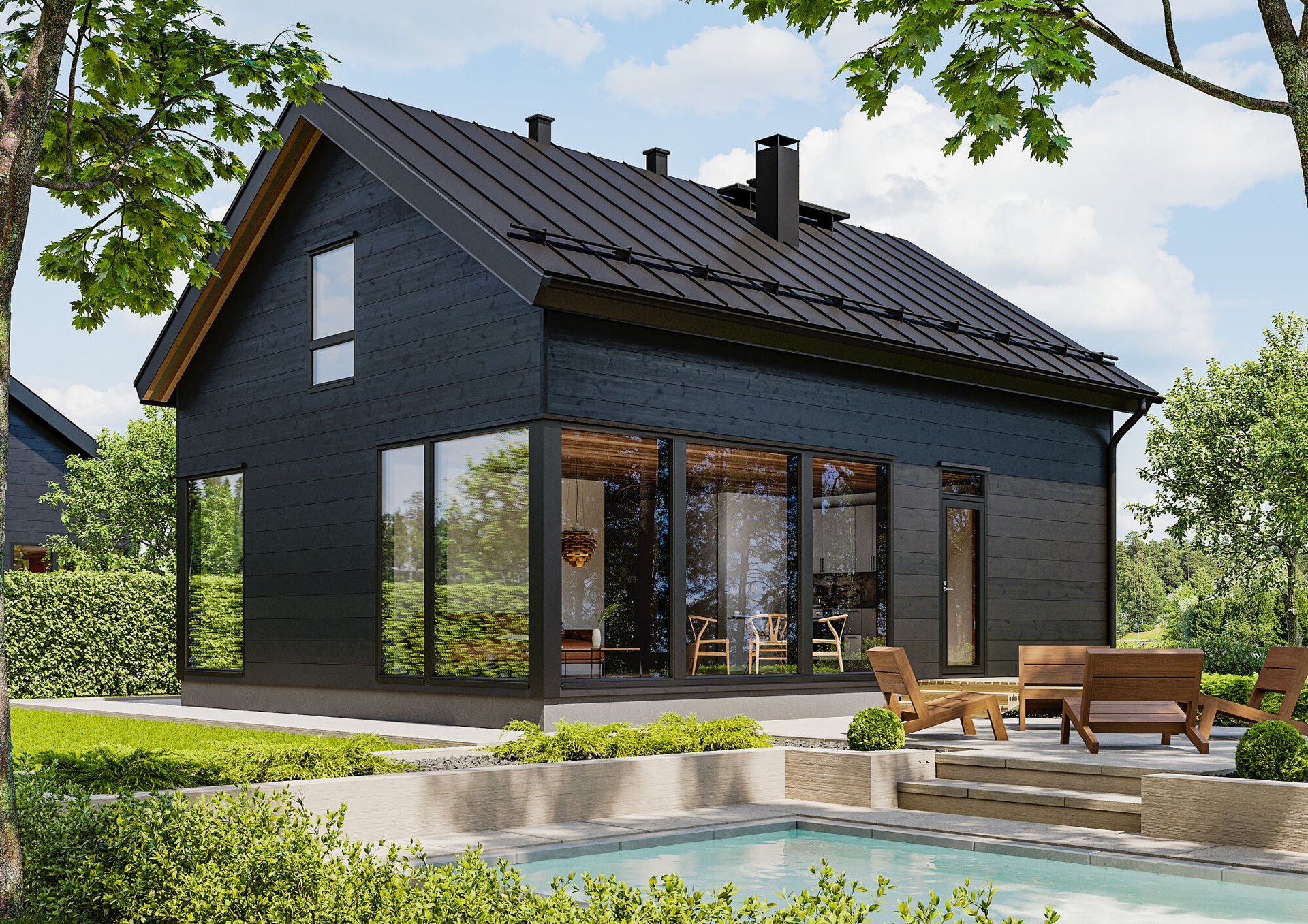 Glass House 120 Talo