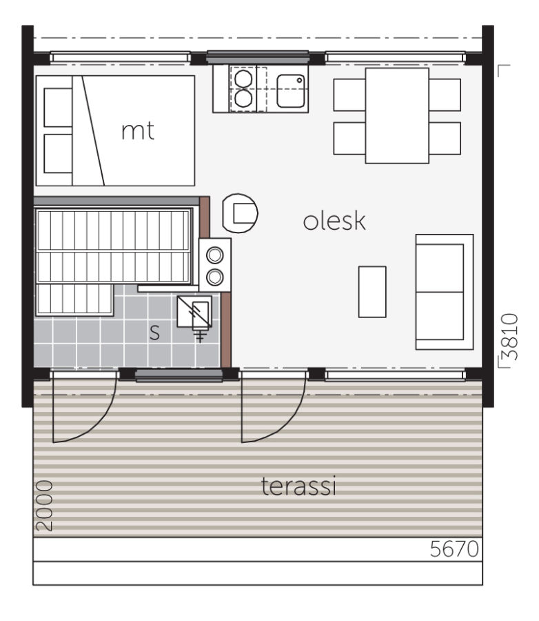 Garden House - 25-35 25B Plan