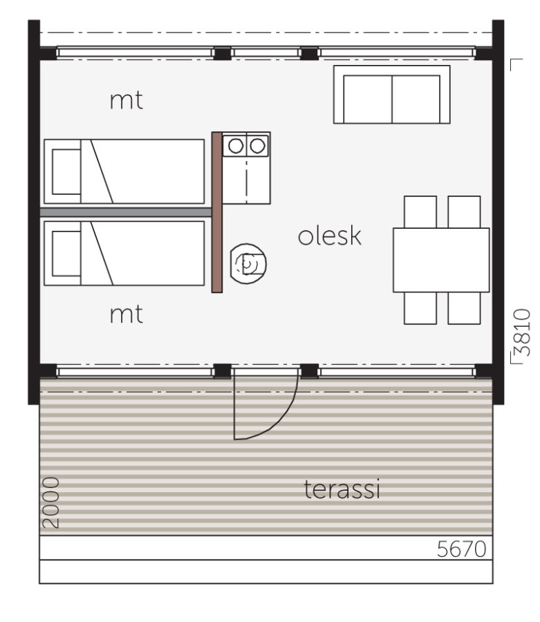Glass House - 25-25 25D Plan