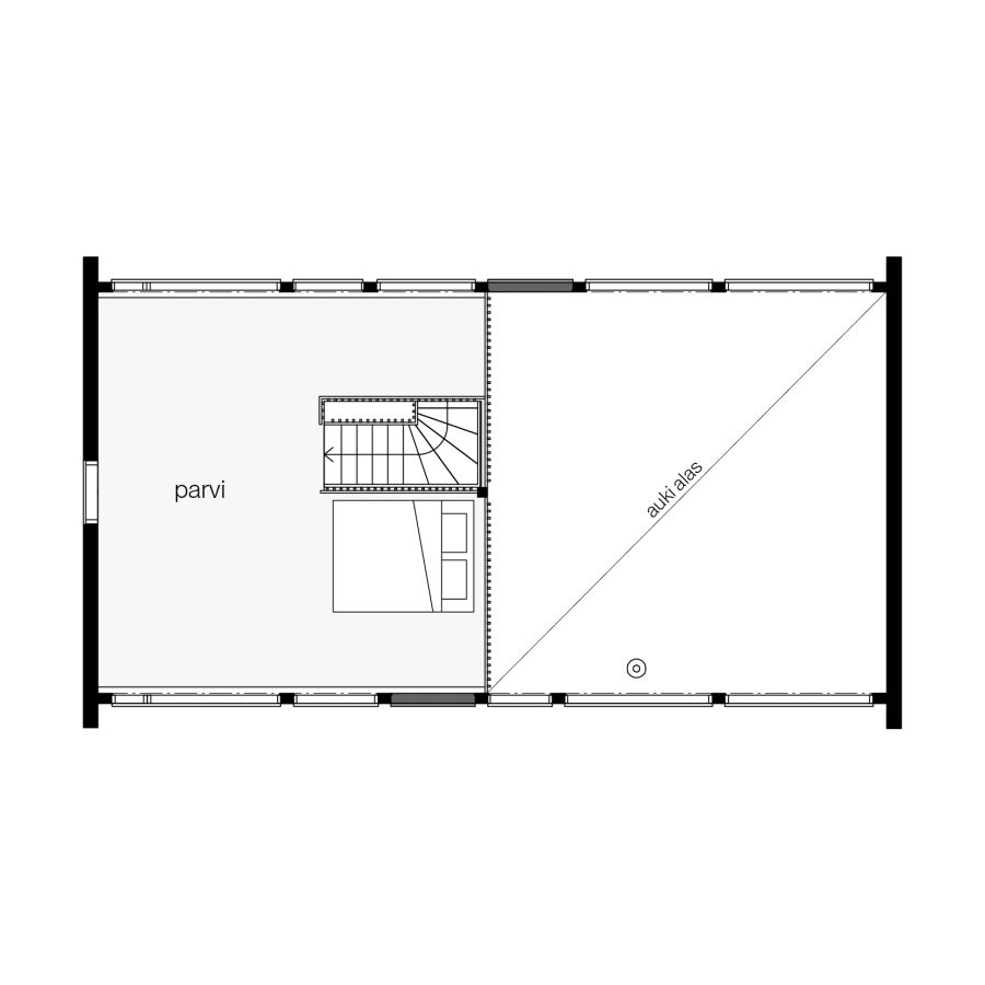 Glass House Villa 70 Galleried Bedroom