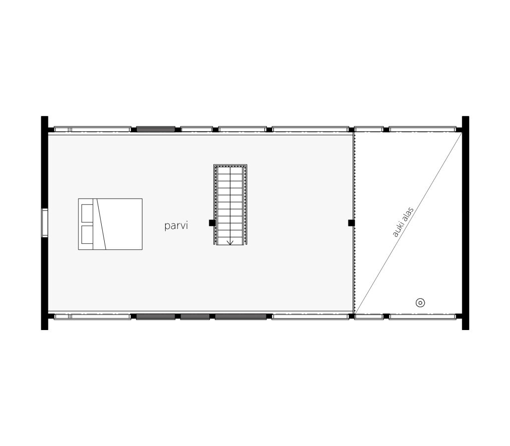 Glass House - 2 80B Plan