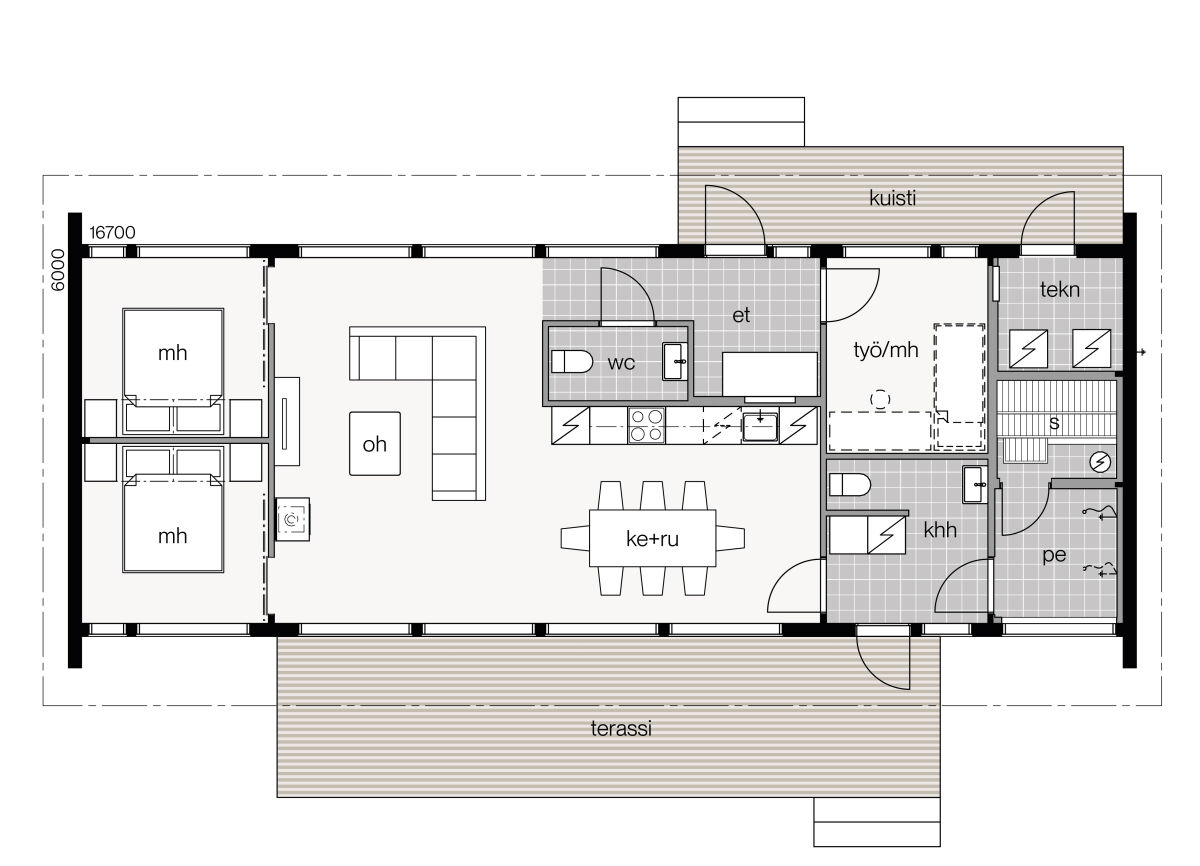 Glass House - 2 105 Plans A
