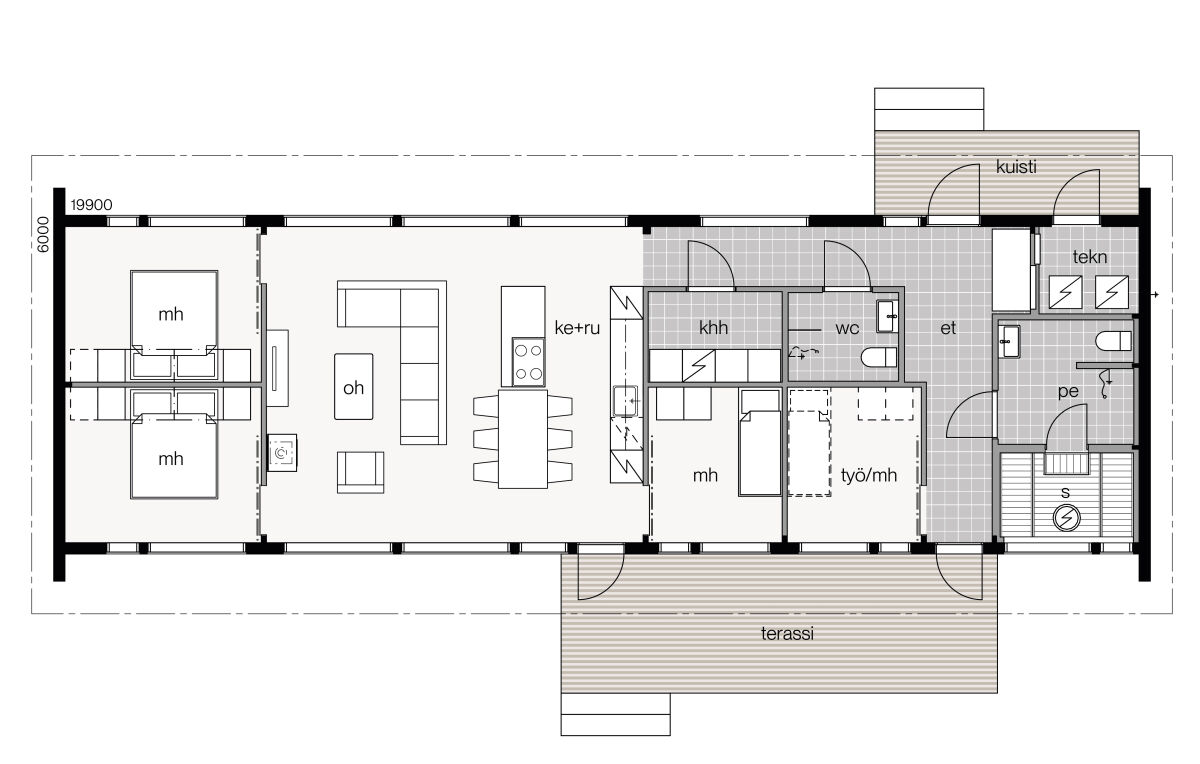 Glass House - 2-125 Plans A