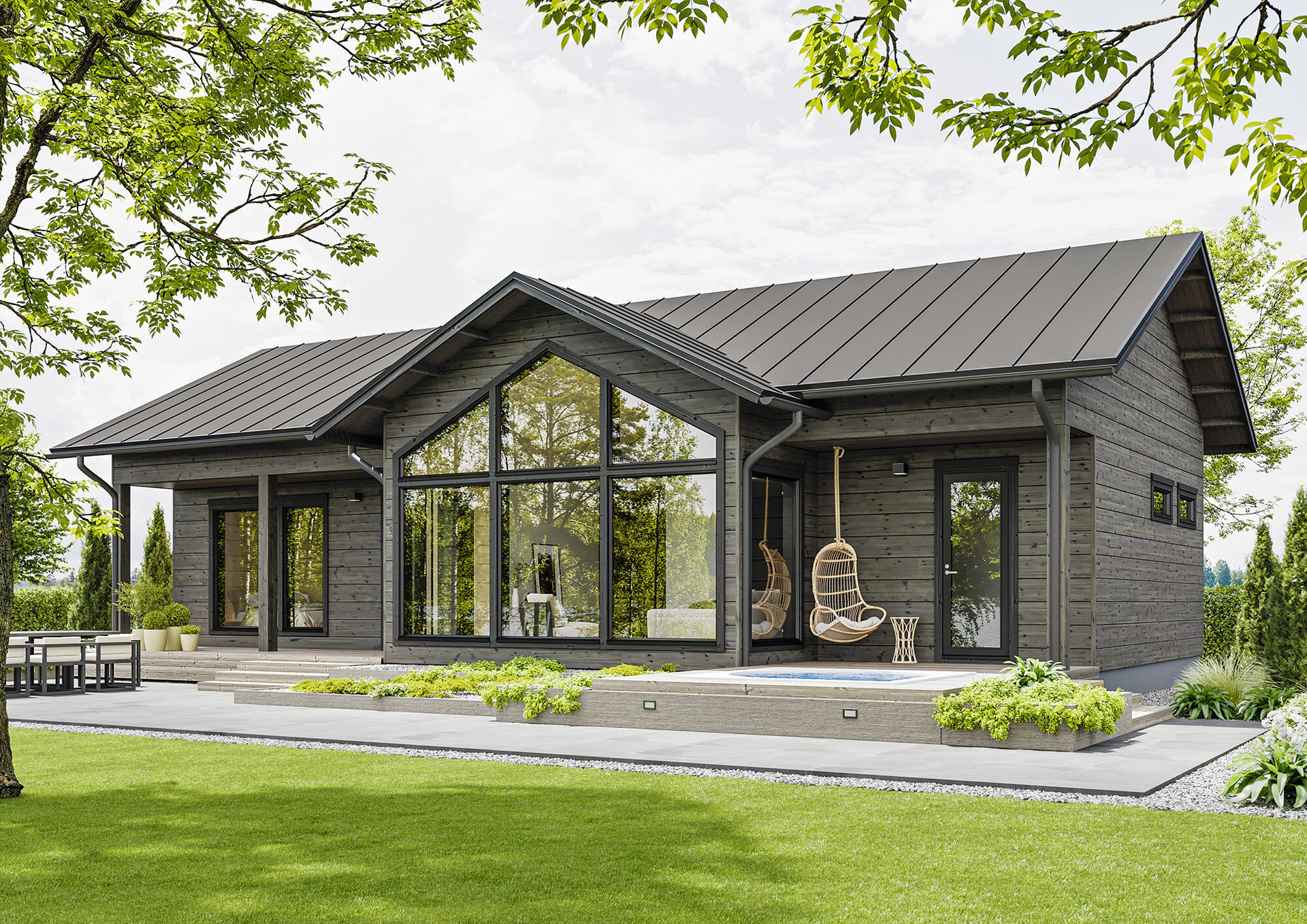 Log House - Kajastus