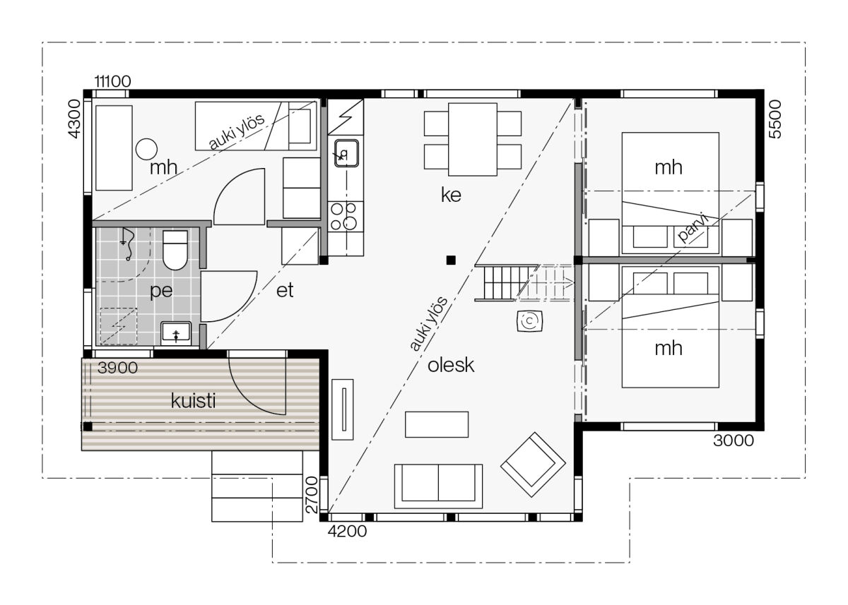 Kajo 65 Ground Floor Plan
