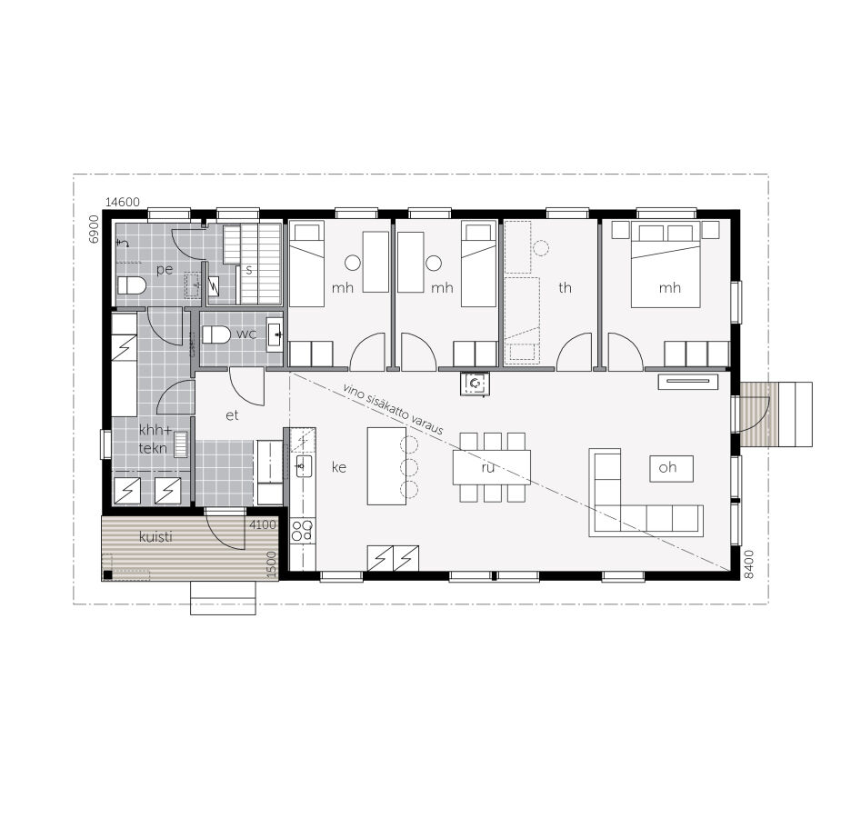My House 91 Floor Plan A
