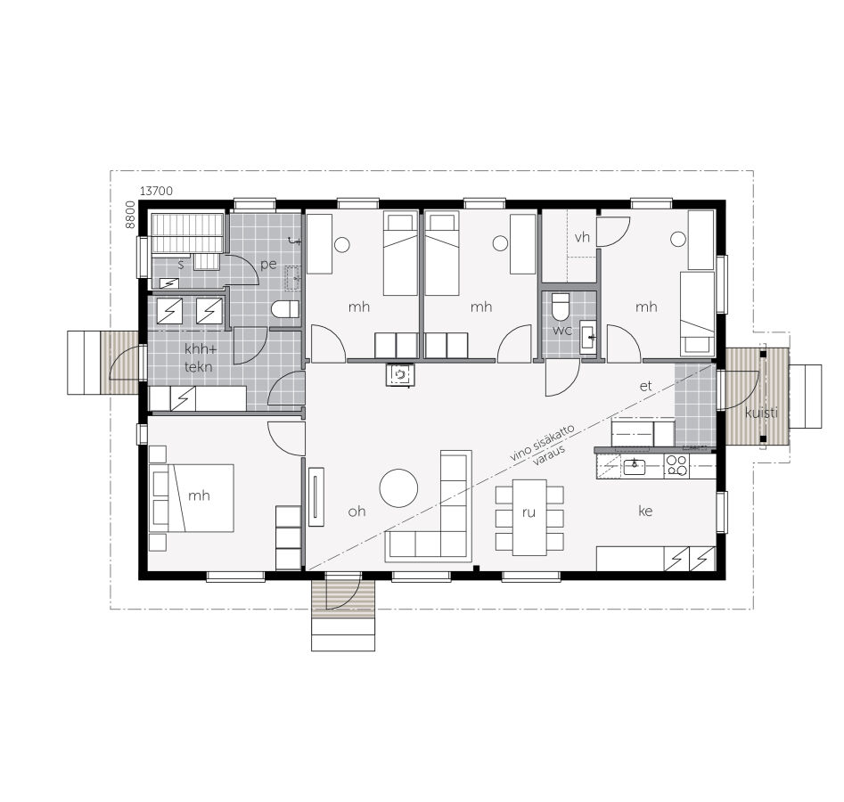 My House 125B Plan