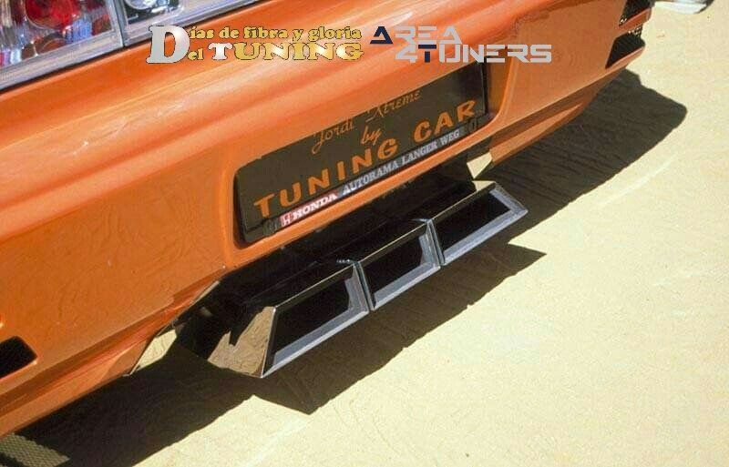 Imagen del reportaje  revista Tuning Area4tuners.es, concentración de coches Tuning del año 2001 en Ocaña, Toledo, España