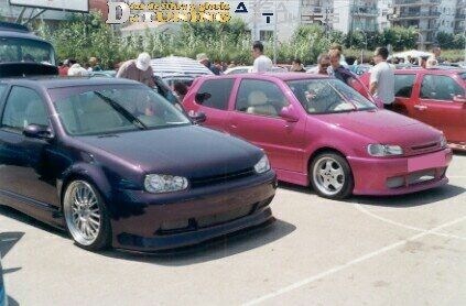 Imagen del reportaje  revista Tuning Area4tuners.es, concentración de coches Tuning del año 2002 en Calafell, Tarragona, España
