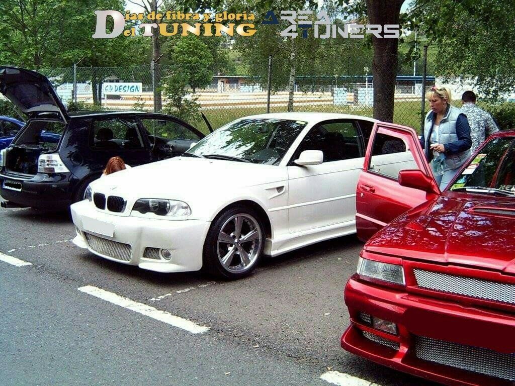 Imagen del reportaje revista Tuning Area4tuners.es, concentración de coches Tuning del año 2003 en Sopuerta, Vizcaya, España