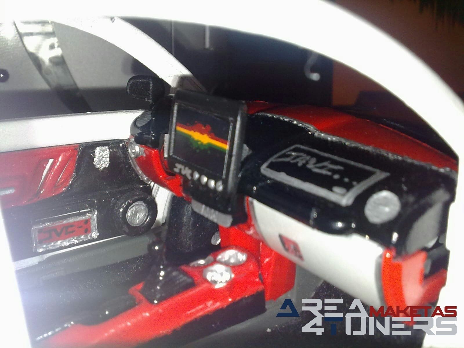 Reportaje maqueta Tuning Vw New Beetle Suicidal Doors Imagen perteneciente al reportaje fotográfico de la revista Tuning de publicación diaria Area4tuners.es sobre una maqueta Tuning de escala 1:18 Vw New Beetle