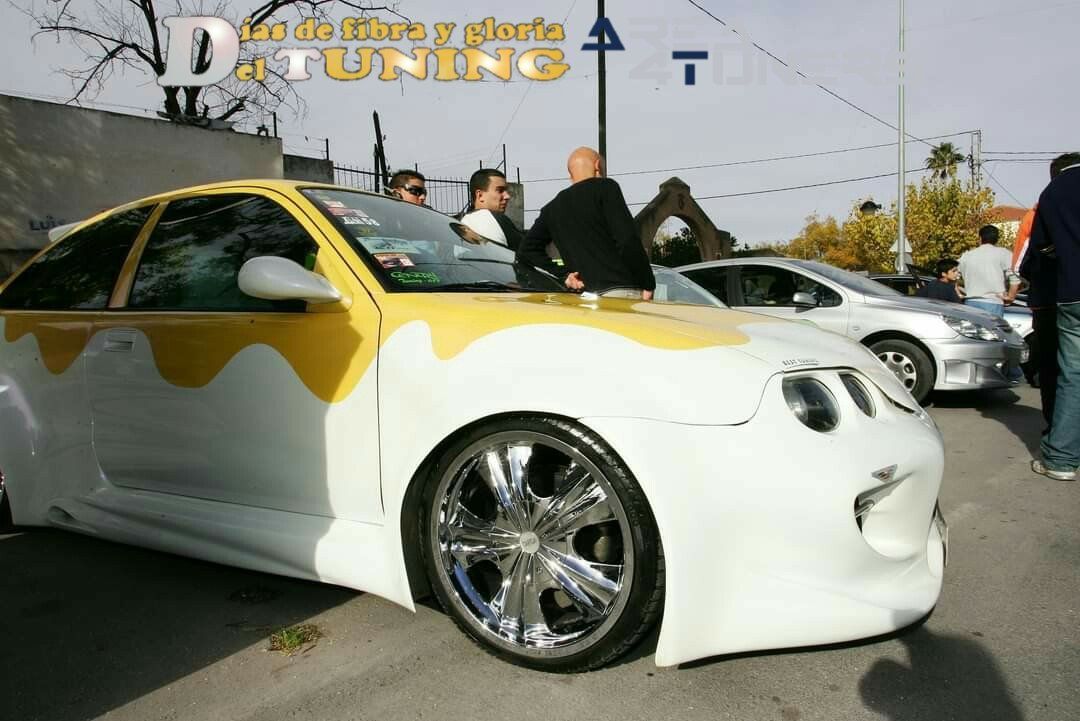 Imagen del reportaje revista Tuning Area4tuners.es, concentración de coches Tuning del año 2005 en El Palmar, Murcia, España
