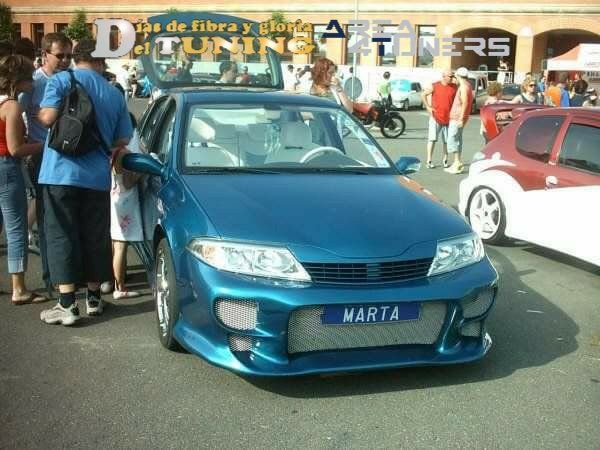 Imagen del reportaje revista Tuning Area4tuners.es, concentración de coches Tuning del año 2005 en León, España
