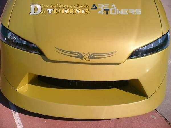 Imagen del reportaje revista Tuning Area4tuners.es, concentración de coches Tuning del año 2005 en Bembibre, León, España