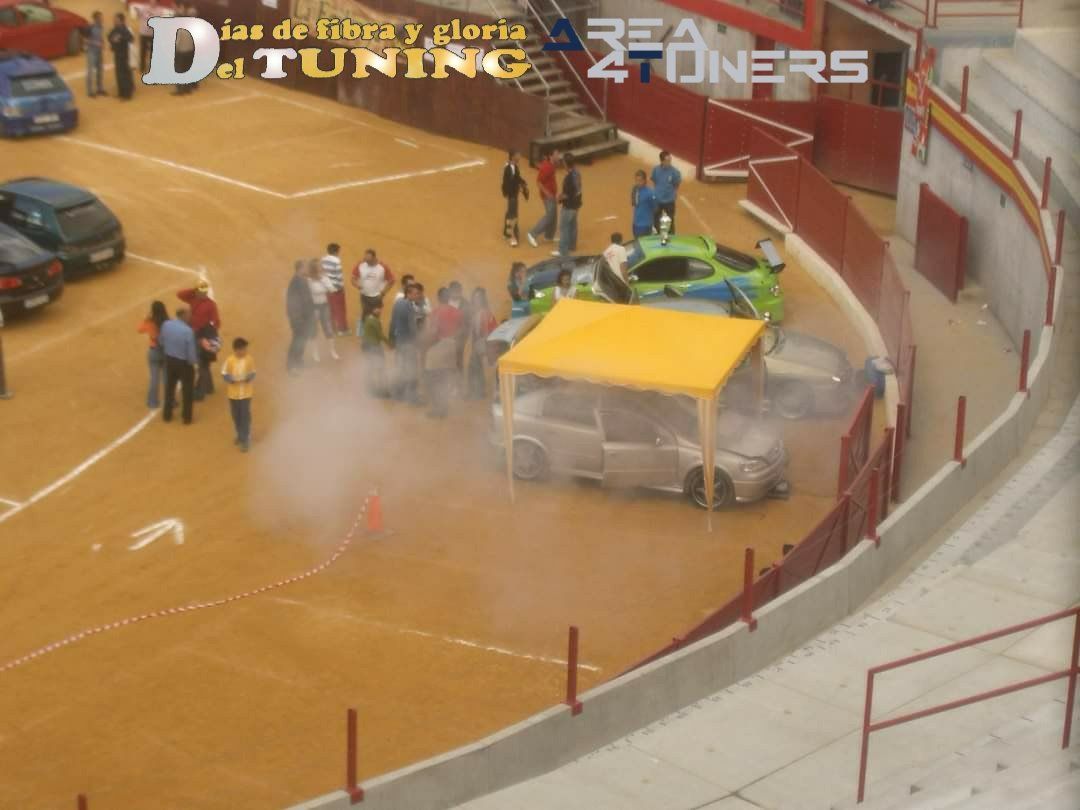 Imagen del reportaje revista Tuning Area4tuners.es, concentración de coches Tuning del año 2005 en Atarfe, Granada, España