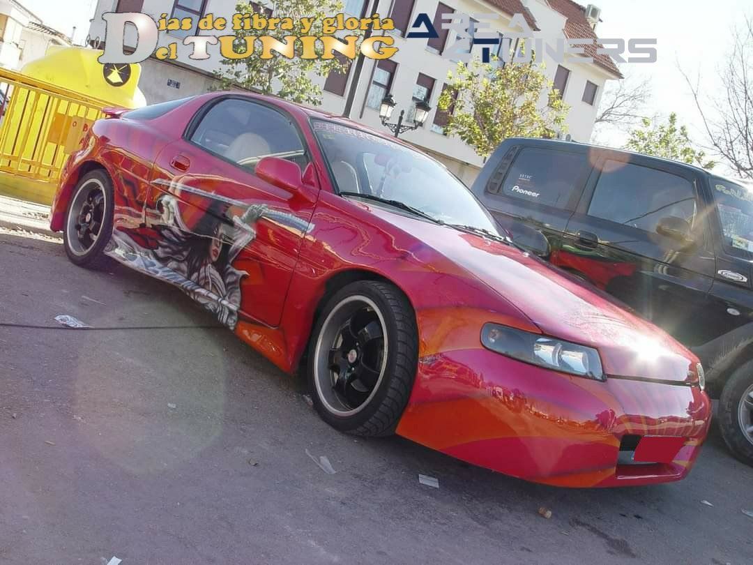 Imagen del reportaje revista Tuning Area4tuners.es, concentración de coches Tuning del año 2005 en Pedro Muñoz, Ciudad Rea, España