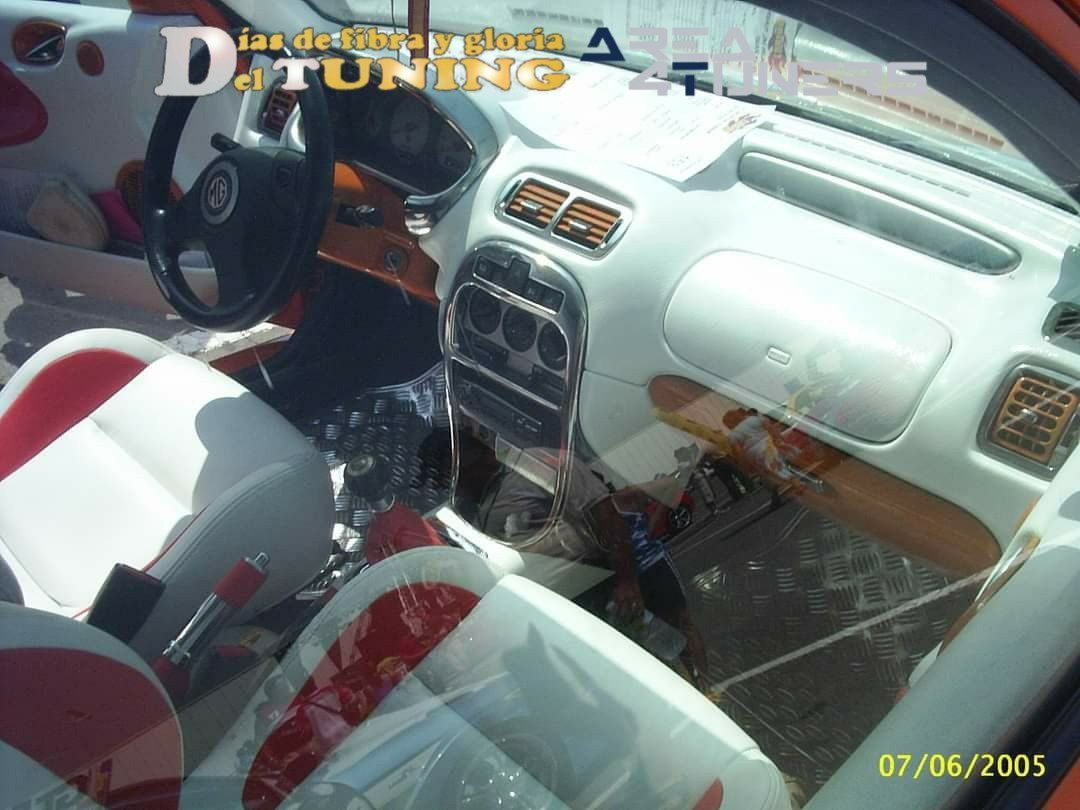 Imagen del reportaje revista Tuning Area4tuners.es, concentración de coches Tuning del año 2005 en Alicante, España