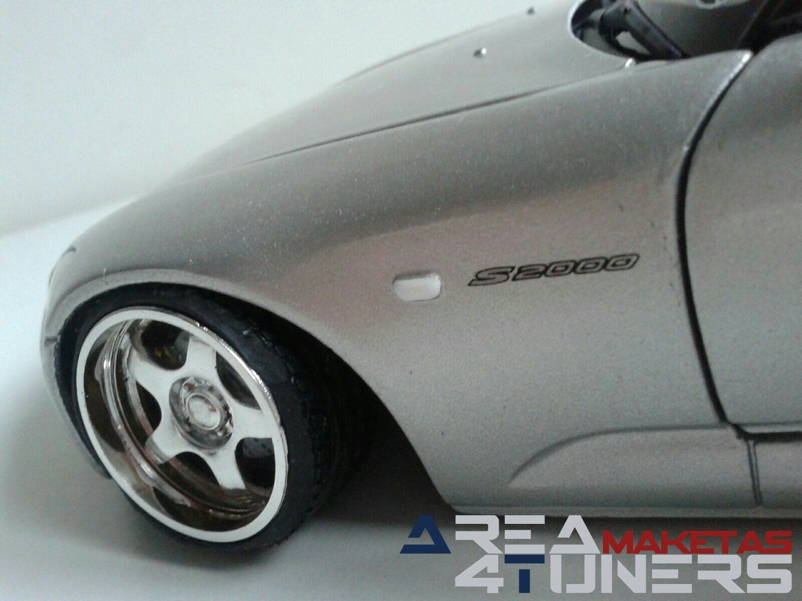 Reportaje maqueta Tuning Honda S2000 Japan Rules Imagen perteneciente al reportaje fotográfico de la revista Tuning de publicación diaria Area4tuners.es sobre una maqueta Tuning de escala 1:24 Honda S2000