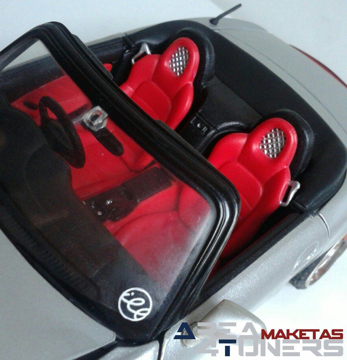 Reportaje maqueta Tuning Honda S2000 Japan Rules Imagen perteneciente al reportaje fotográfico de la revista Tuning de publicación diaria Area4tuners.es sobre una maqueta Tuning de escala 1:24 Honda S2000