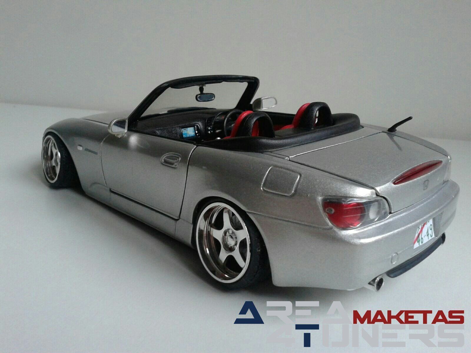 Reportaje maqueta Tuning Honda S2000 Japan Rules Imagen perteneciente al reportaje fotográfico de la revista Tuning de publicación diaria Area4tuners.es sobre una maqueta Tuning de escala 1:24 Honda S2000