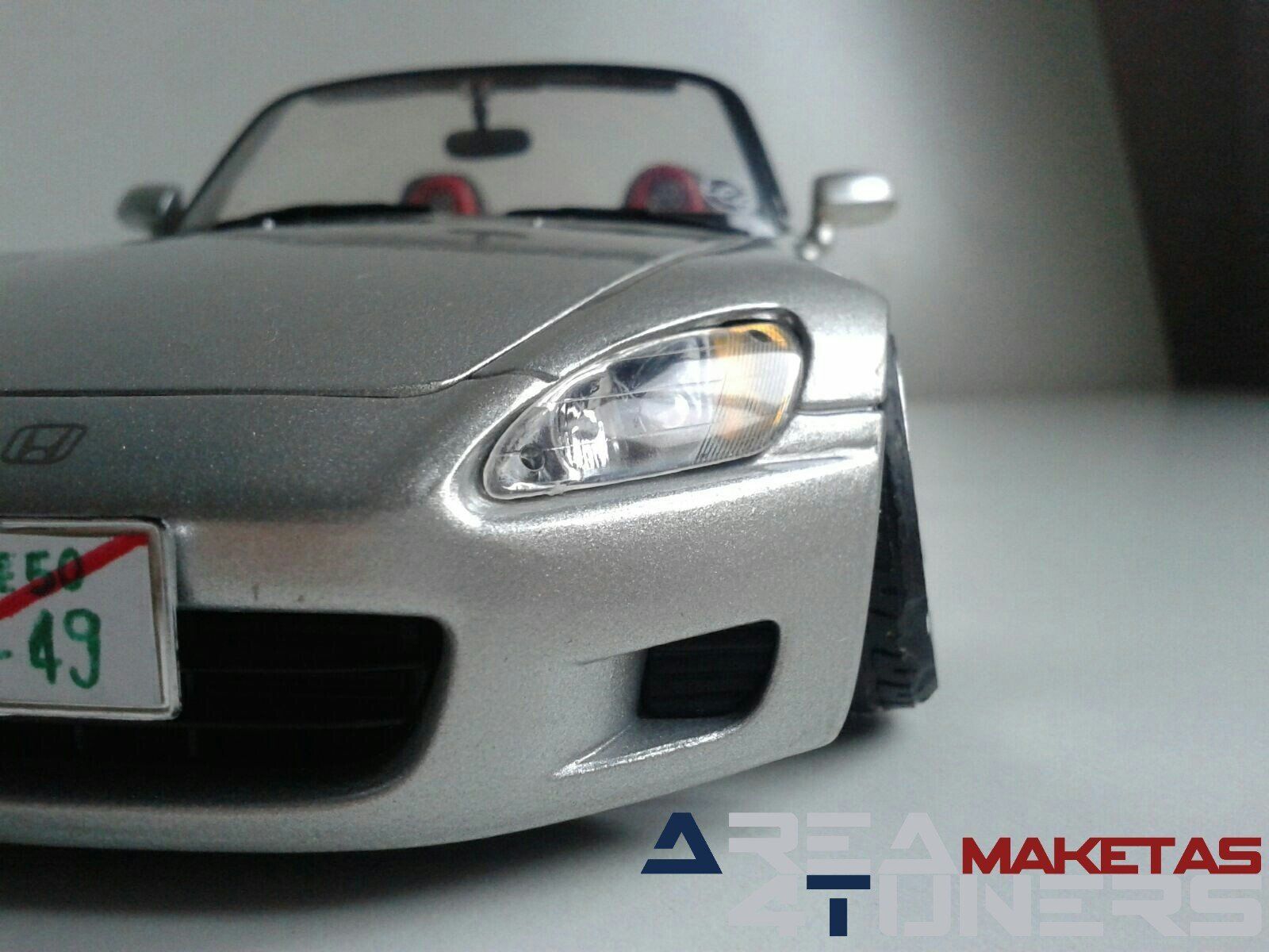 Reportaje maqueta Tuning Honda S2000 Japan Rules Imagen perteneciente al reportaje fotográfico de la revista Tuning de publicación diaria Area4tuners.es sobre una maqueta Tuning de escala 1:24 Honda S2000