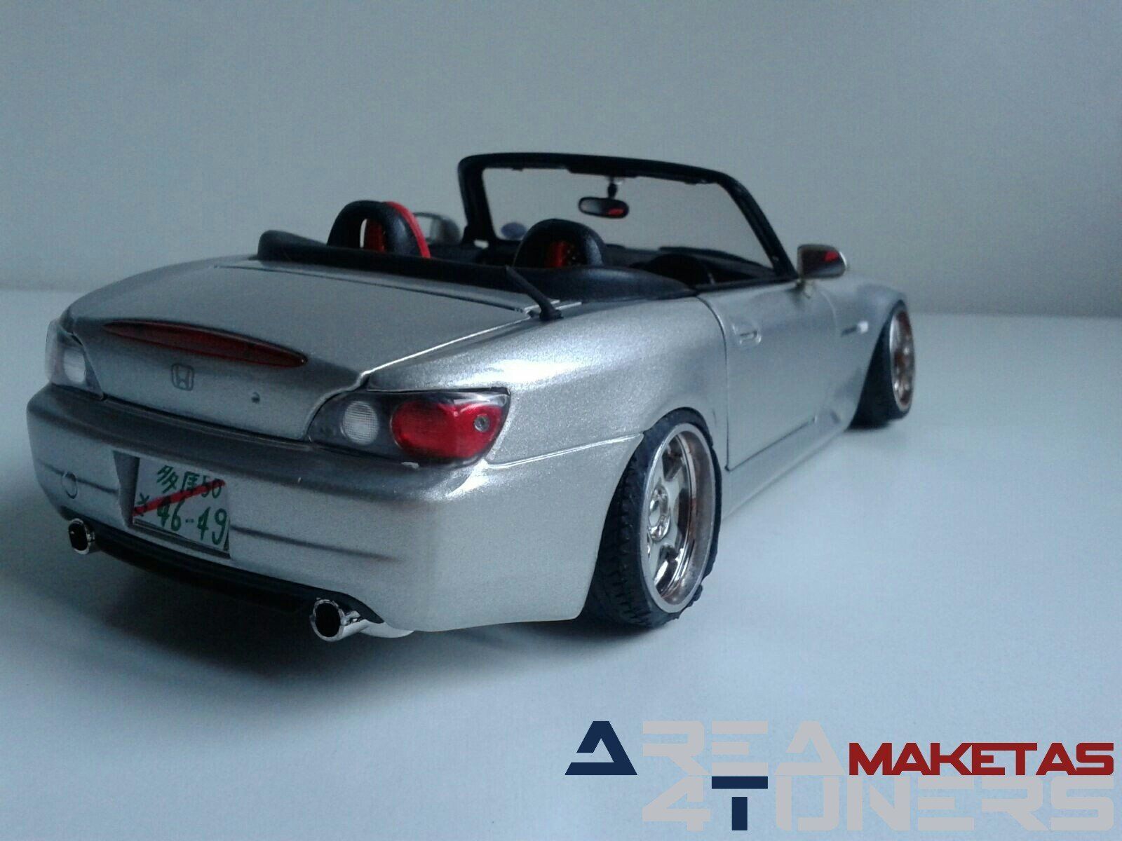 Reportaje maqueta Tuning Honda S2000 Japan Rules Imagen perteneciente al reportaje fotográfico de la revista Tuning de publicación diaria Area4tuners.es sobre una maqueta Tuning de escala 1:24 Honda S2000