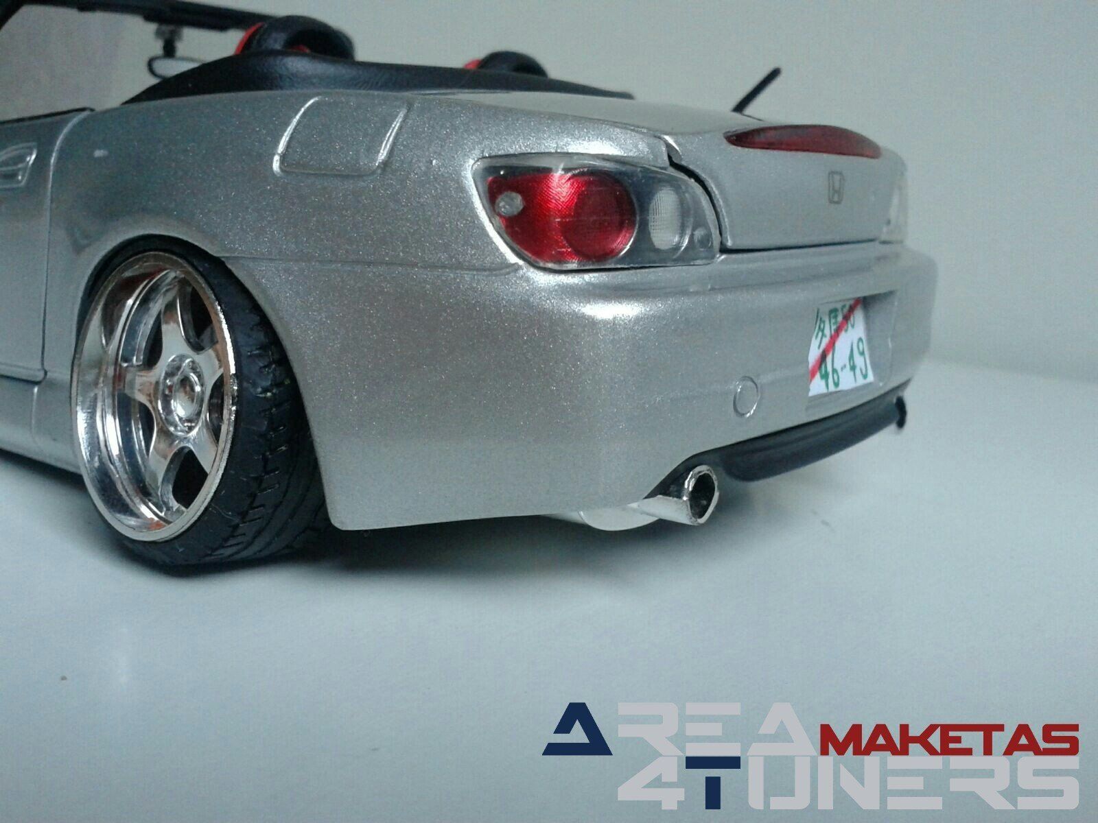 Reportaje maqueta Tuning Honda S2000 Japan Rules Imagen perteneciente al reportaje fotográfico de la revista Tuning de publicación diaria Area4tuners.es sobre una maqueta Tuning de escala 1:24 Honda S2000