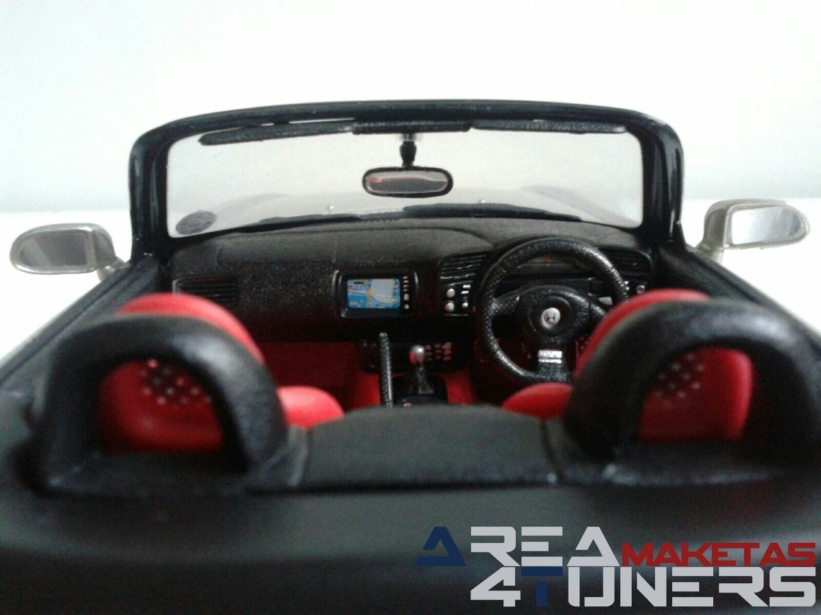 Reportaje maqueta Tuning Honda S2000 Japan Rules Imagen perteneciente al reportaje fotográfico de la revista Tuning de publicación diaria Area4tuners.es sobre una maqueta Tuning de escala 1:24 Honda S2000