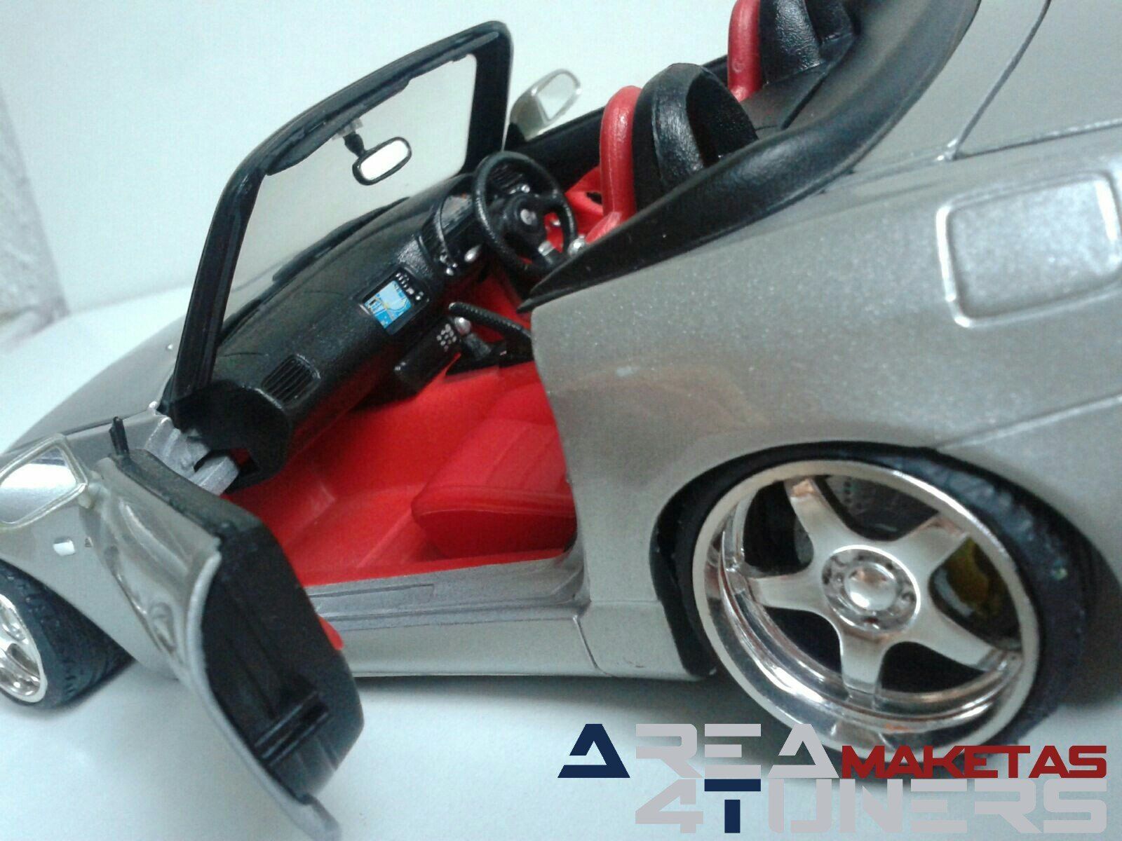 Reportaje maqueta Tuning Honda S2000 Japan Rules Imagen perteneciente al reportaje fotográfico de la revista Tuning de publicación diaria Area4tuners.es sobre una maqueta Tuning de escala 1:24 Honda S2000