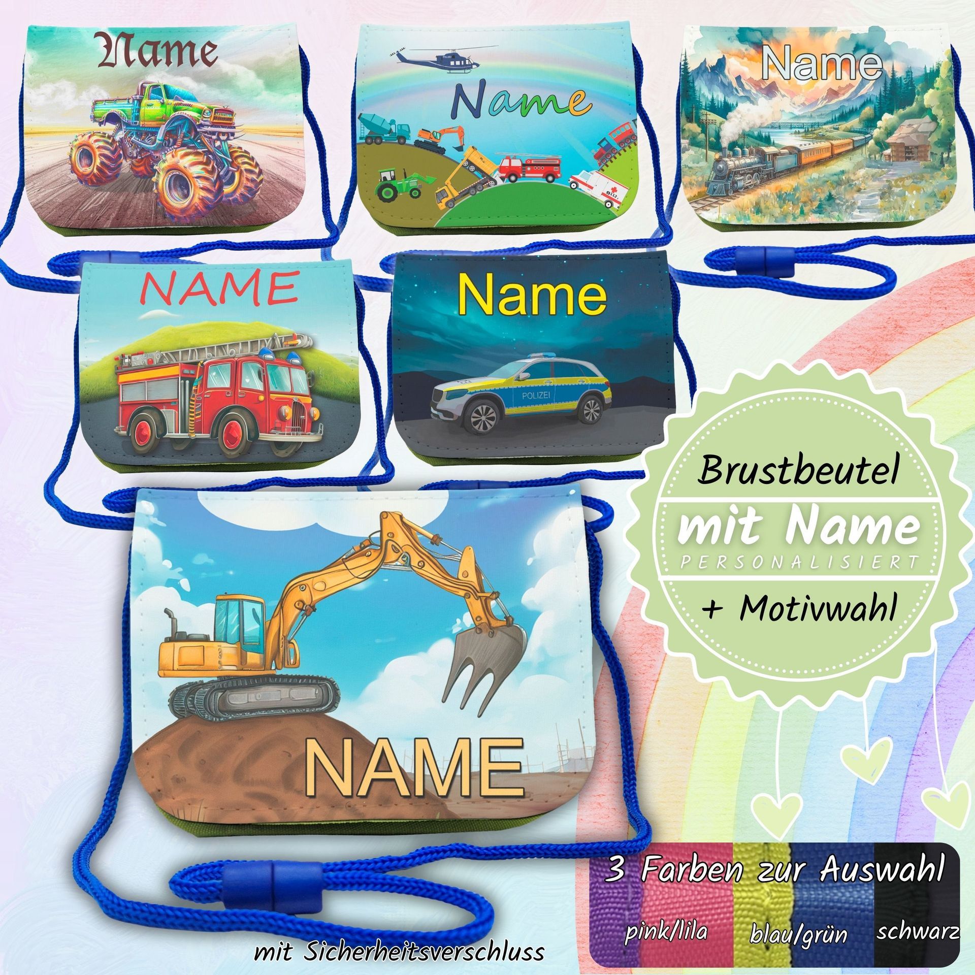 Brustbeutel übersicht