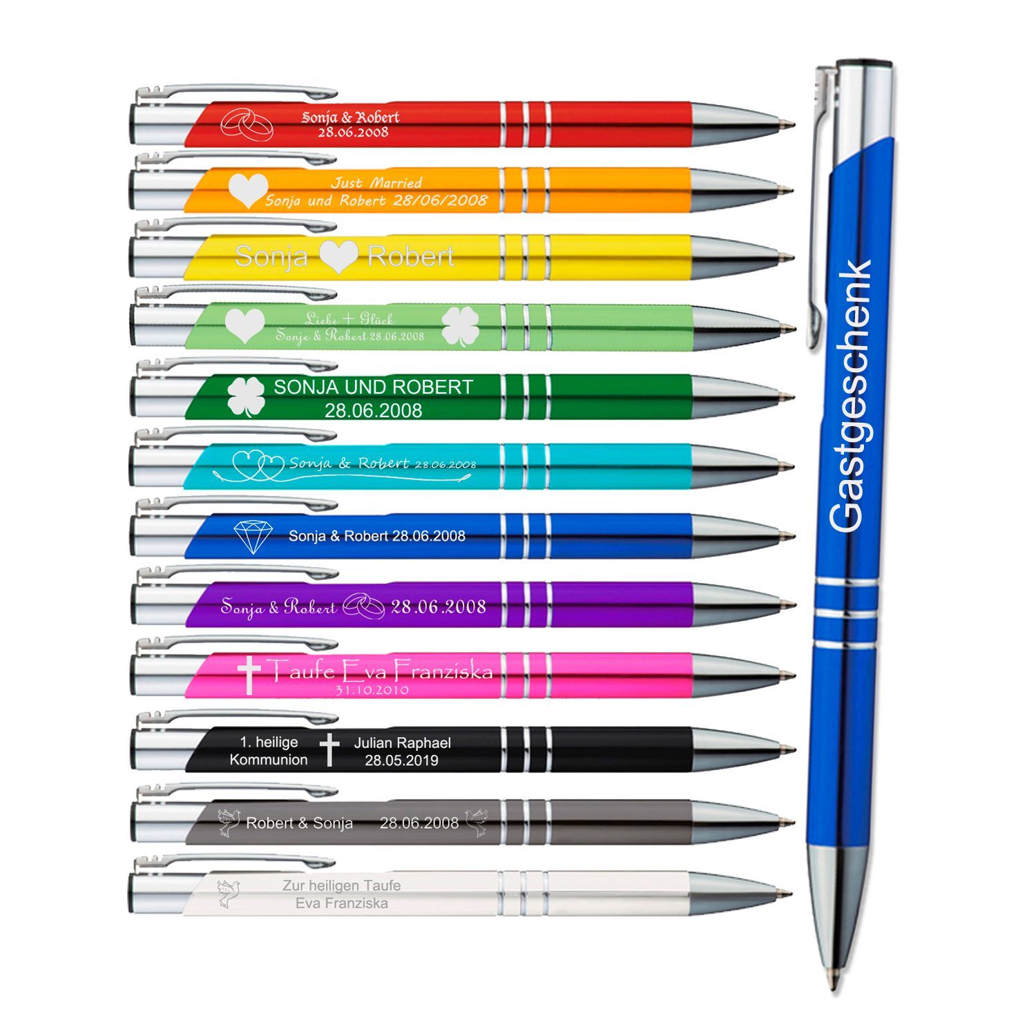 Gastgeschenk gravierter Kugelschreiber