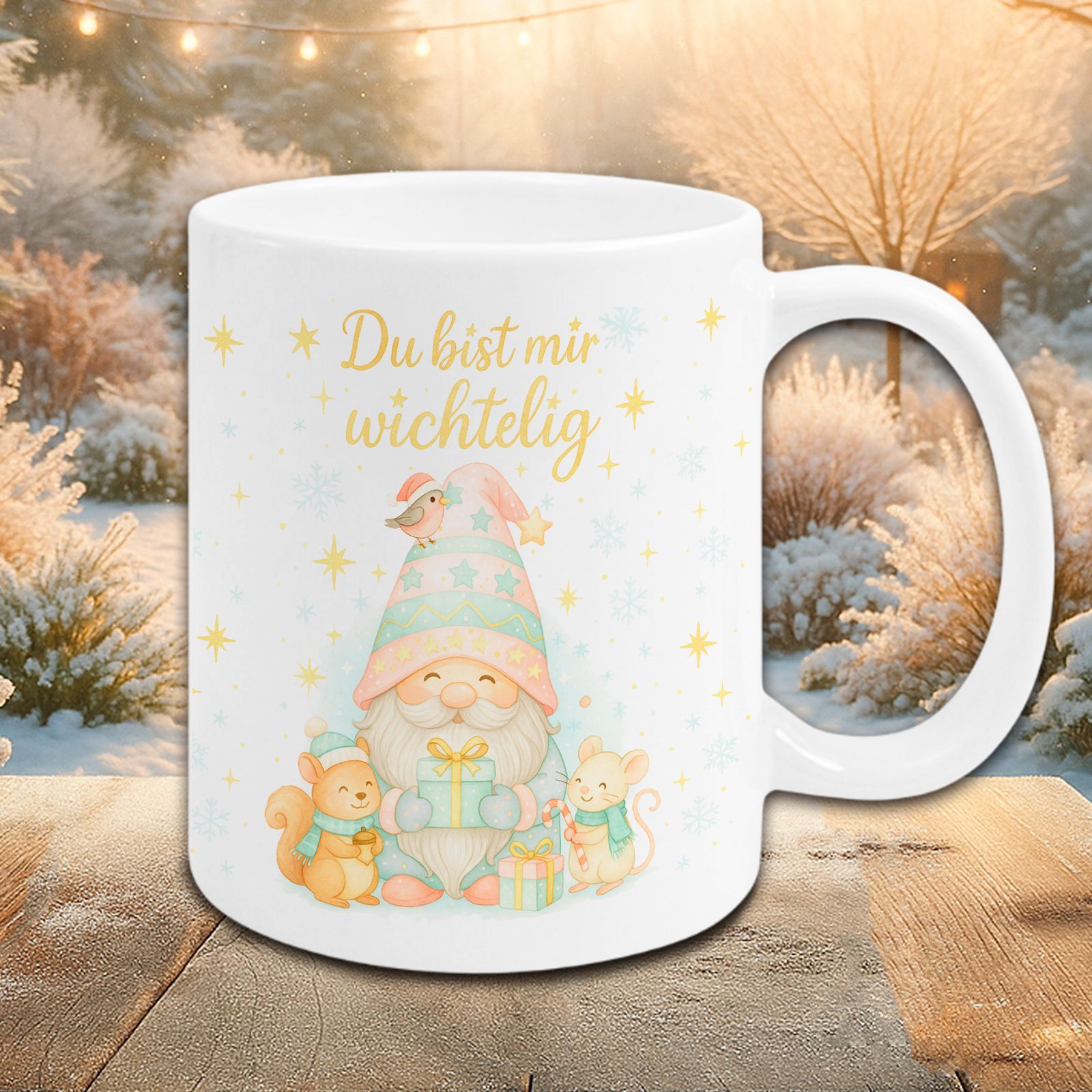 Du bist mir wichtelig Tasse