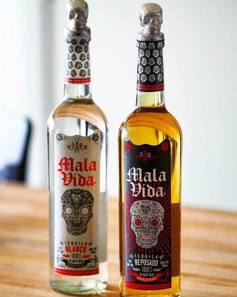 Botellas Tequila Mala Vida