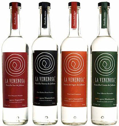 Botellas Raicilla La venenosa