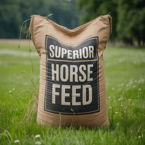 A photo of uperior horse feed, symbolising cellular vitality and natural energy