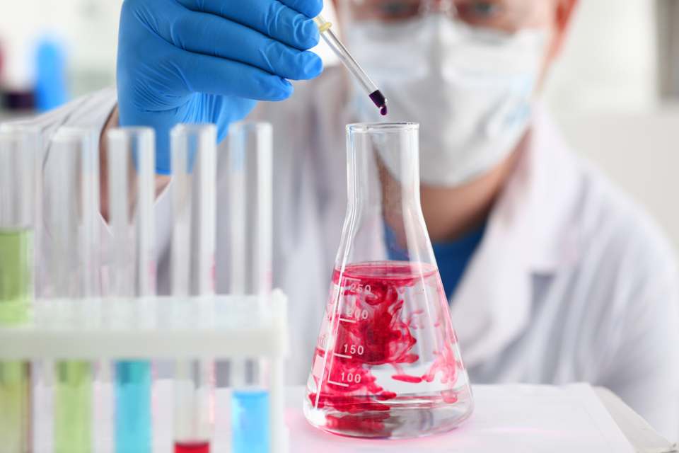Laboratory analysis supporting technical chemical documentation