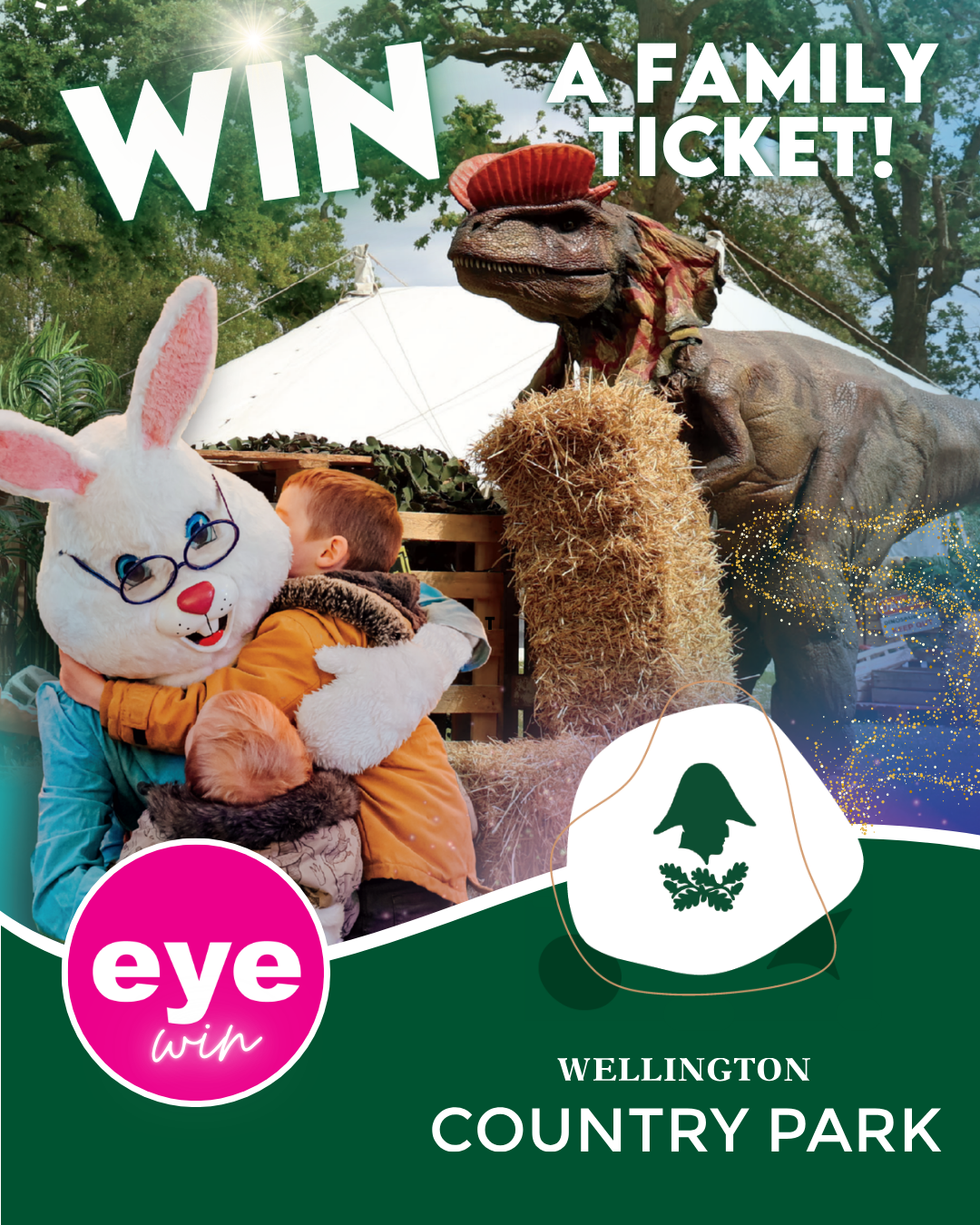Win a Family Ticket for Wellington Country Park