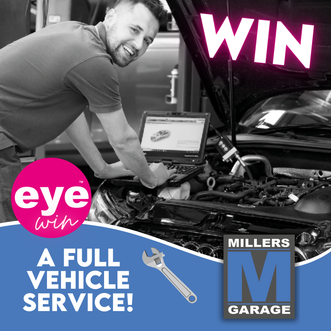 Win a Full Vehicle Service at Millers Garage