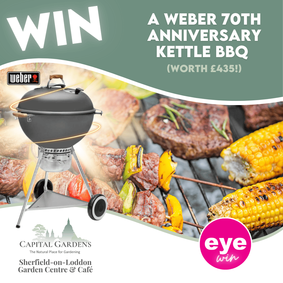 Win a Weber BBQ from Sherfield on Loddon Garden Centre & Cafe