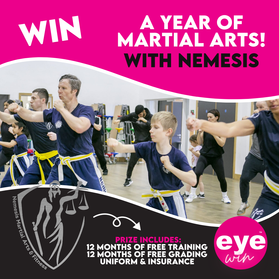 Win a Year of Martial Arts Classes from Nemesis Martial Arts & Fitness