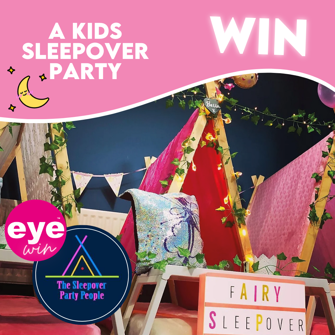 Win a Kids Sleepover Party for 6 with The Sleepover Party People!