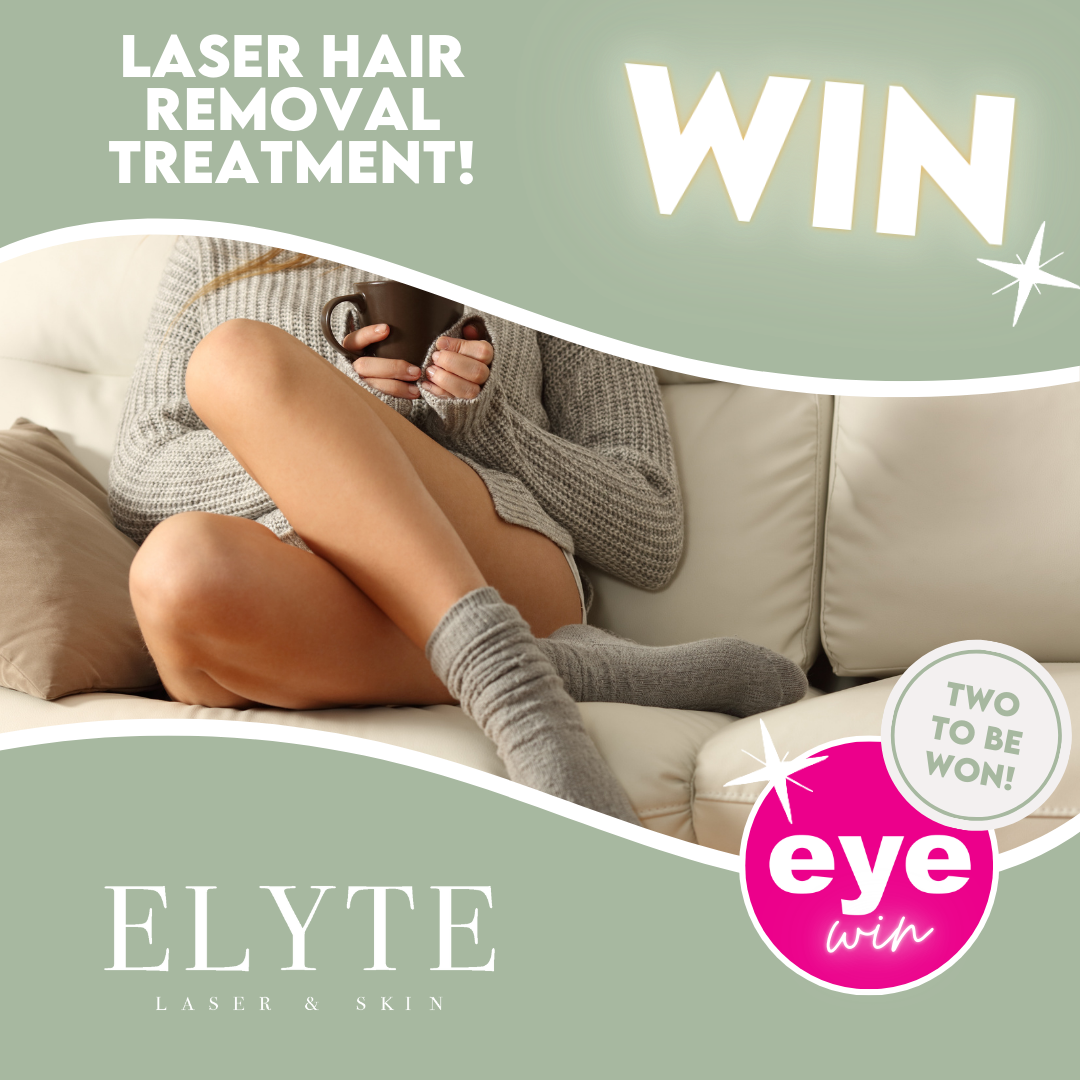 Win a Laser Hair Removal treatment with Elyte Laser and Skin